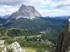 Pohled z  Rifugio Adolfo Sonino al Coldai